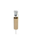 Lampy wiszące z abażurem - Nowodvorski SANTANA  M  Lampy sufitowe Lampy wiszące Max moc 25W only LED E27  Kremowy 11652 - product 7