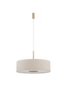 Nowodvorski SANTANA  L  Lampy sufitowe Lampy wiszące Max moc 25W only LED E27  Kremowy 11653
