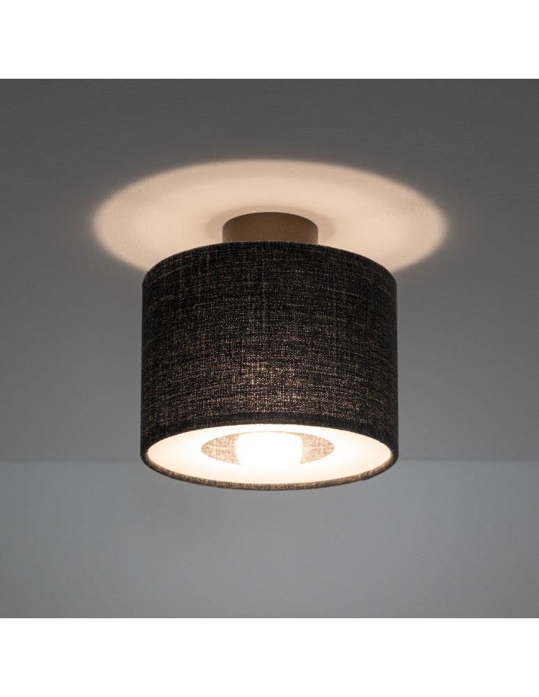 Nowodvorski AMARELA S Lampy sufitowe Sufitowa Max moc 15W only LED E27 Czarny melanż 11657 Nowodvorski AMARELA S Lampy sufitowe Sufitowa Max moc 15W only LED E27 Czarny melanż 11657