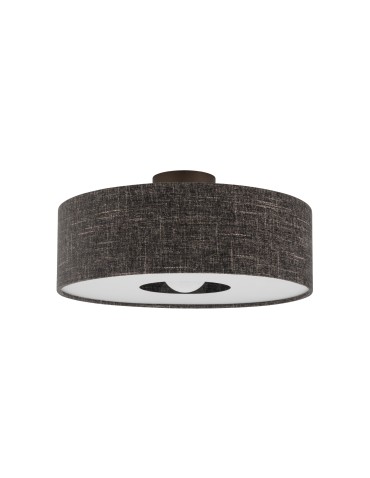 Nowodvorski AMARELA M  Lampy sufitowe Sufitowa Max moc 25W only LED E27  Czarny melanż 11658