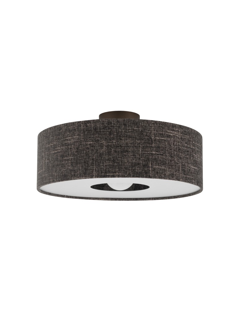 Nowodvorski AMARELA M  Lampy sufitowe Sufitowa Max moc 25W only LED E27  Czarny melanż 11658