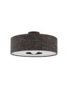 Nowodvorski AMARELA M  Lampy sufitowe Sufitowa Max moc 25W only LED E27  Czarny melanż 11658