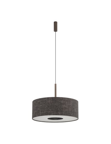 Nowodvorski AMARELA M  Lampy sufitowe Lampy wiszące Max moc 25W only LED E27  Czarny melanż 11659