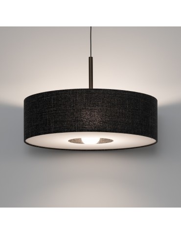 Nowodvorski AMARELA L  Lampy sufitowe Lampy wiszące Max moc 25W only LED E27  Czarny melanż 11660 - produkt 2