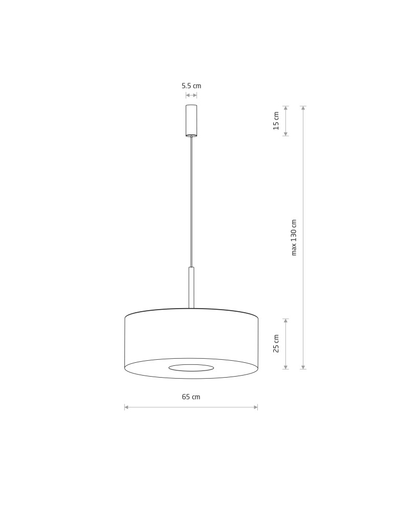 Nowodvorski AMARELA L Lampy sufitowe Lampy wiszące Max moc 25W only LED E27 Czarny melanż 11660 Nowodvorski AMARELA L Lampy sufitowe Lampy wiszące Max moc 25W only LED E27 Czarny melanż 11660