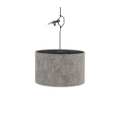 Lampy wiszące z abażurem - Nowodvorski LAGO S  Lampy sufitowe Lampy wiszące Max moc 15W only LED E27  Szary 11673 - product 5