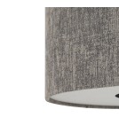 Lampy wiszące z abażurem - Nowodvorski LAGO S  Lampy sufitowe Lampy wiszące Max moc 15W only LED E27  Szary 11673 - product 7