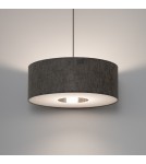 Lampy wiszące z abażurem - Nowodvorski LAGO M  Lampy sufitowe Lampy wiszące Max moc 25W only LED E27  Szary 11674 - product 2