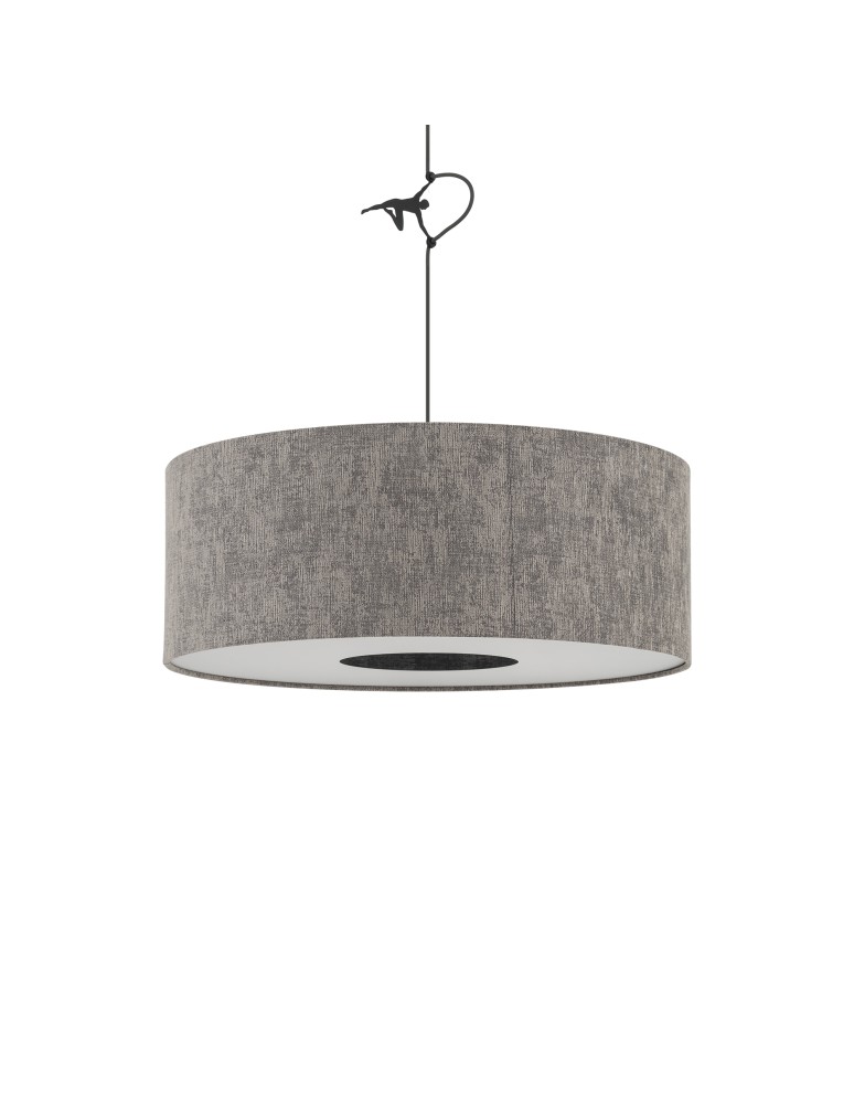 Nowodvorski LAGO M  Lampy sufitowe Lampy wiszące Max moc 25W only LED E27  Szary 11674