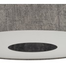 Lampy wiszące z abażurem - Nowodvorski LAGO M  Lampy sufitowe Lampy wiszące Max moc 25W only LED E27  Szary 11674 - product 6