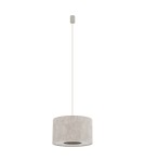 Lampy wiszące z abażurem - Nowodvorski CEDRO S  Lampy sufitowe Lampy wiszące Max moc 15W only LED E27  Beż 11664 - product 1