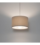 Lampy wiszące z abażurem - Nowodvorski CEDRO S  Lampy sufitowe Lampy wiszące Max moc 15W only LED E27  Beż 11664 - product 2