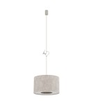 Lampy wiszące z abażurem - Nowodvorski CEDRO S  Lampy sufitowe Lampy wiszące Max moc 15W only LED E27  Beż 11664 - product 3