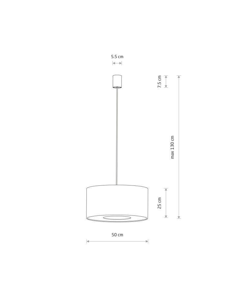 Nowodvorski CEDRO M Lampy sufitowe Lampy wiszące Max moc 25W only LED E27 Beż 11665 Nowodvorski CEDRO M Lampy sufitowe Lampy wiszące Max moc 25W only LED E27 Beż 11665