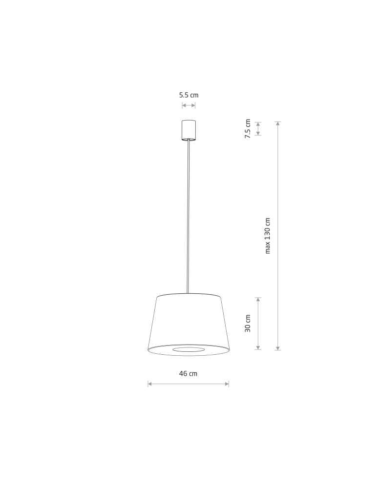 Nowodvorski TUTOIA Lampy sufitowe Lampy wiszące Max moc 25W only LED E27 Beż 11682 Nowodvorski TUTOIA Lampy sufitowe Lampy wiszące Max moc 25W only LED E27 Beż 11682