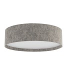 Nowodvorski LAGO M  Lampy sufitowe Plafon Max moc 15W only LED E27  Szary 11680 Nowodvorski LAGO M  Lampy sufitowe Plafon Max moc 15W only LED E27  Szary 11680