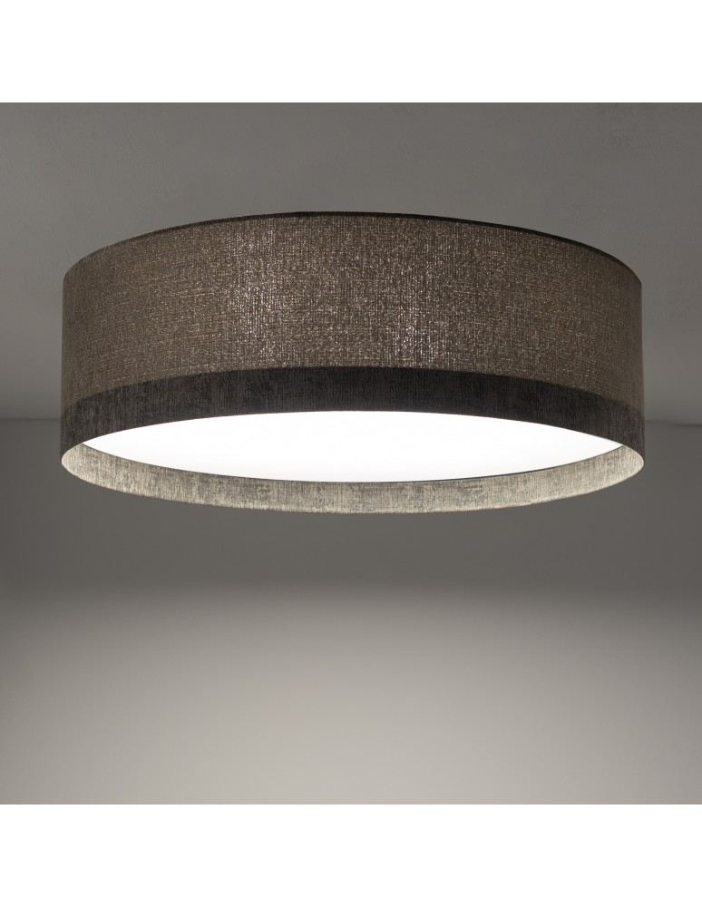 Nowodvorski LAGO M  Lampy sufitowe Plafon Max moc 15W only LED E27  Szary 11680 Nowodvorski LAGO M  Lampy sufitowe Plafon Max moc 15W only LED E27  Szary 11680