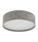 Nowodvorski LAGO M  Lampy sufitowe Plafon Max moc 15W only LED E27  Szary 11680 Nowodvorski LAGO M  Lampy sufitowe Plafon Max moc 15W only LED E27  Szary 11680