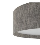 Nowodvorski LAGO M  Lampy sufitowe Plafon Max moc 15W only LED E27  Szary 11680 Nowodvorski LAGO M  Lampy sufitowe Plafon Max moc 15W only LED E27  Szary 11680