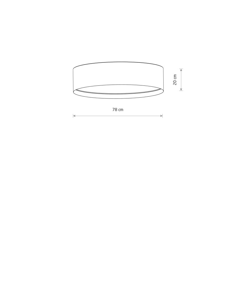 Nowodvorski LAGO L  Lampy sufitowe Plafon Max moc 15W only LED E27  Szary 11681 Nowodvorski LAGO L  Lampy sufitowe Plafon Max moc 15W only LED E27  Szary 11681