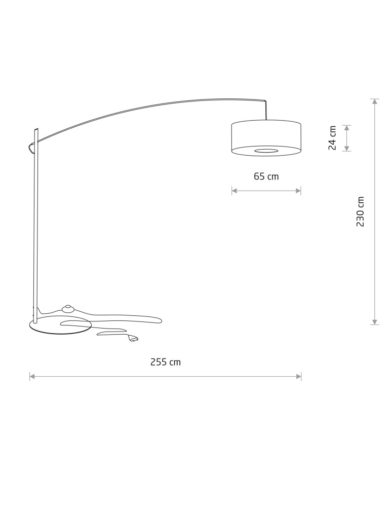 Nowodvorski POISE B Podłogowa Max moc 25W only LED E27 Granatowy 11430 Nowodvorski POISE B Podłogowa Max moc 25W only LED E27 Granatowy 11430