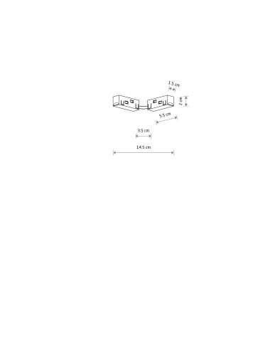 Nowodvorski LVM STRAIGHT CONDUCTIVE MODULE Systemy szynowe 1-obwodowy niskonapięciowy 48V LVM Akcesoria Uniwersalne Biały 1162 - produkt 2