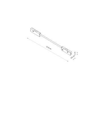 Nowodvorski NANO - LVM CORNER CONDUCTIVE MODULE Systemy szynowe 1-obwodowy niskonapięciowy 24V NANO-LVM Akcesoria Uniwersalne M - produkt 2