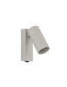 Nowodvorski FOURTY  Ścienna Regulowany z włącznikiem Max moc 10W only LED GU10 R35  Silk gray 11765