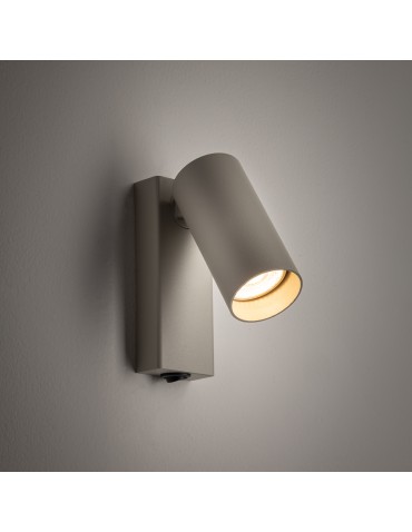Nowodvorski FOURTY  Ścienna Regulowany z włącznikiem Max moc 10W only LED GU10 R35  Silk gray 11765 - produkt 2