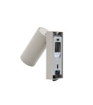 Kinkiety do czytania - Nowodvorski FOURTY  Ścienna Regulowany z włącznikiem Max moc 10W only LED GU10 R35  Silk gray 11765 - product 6