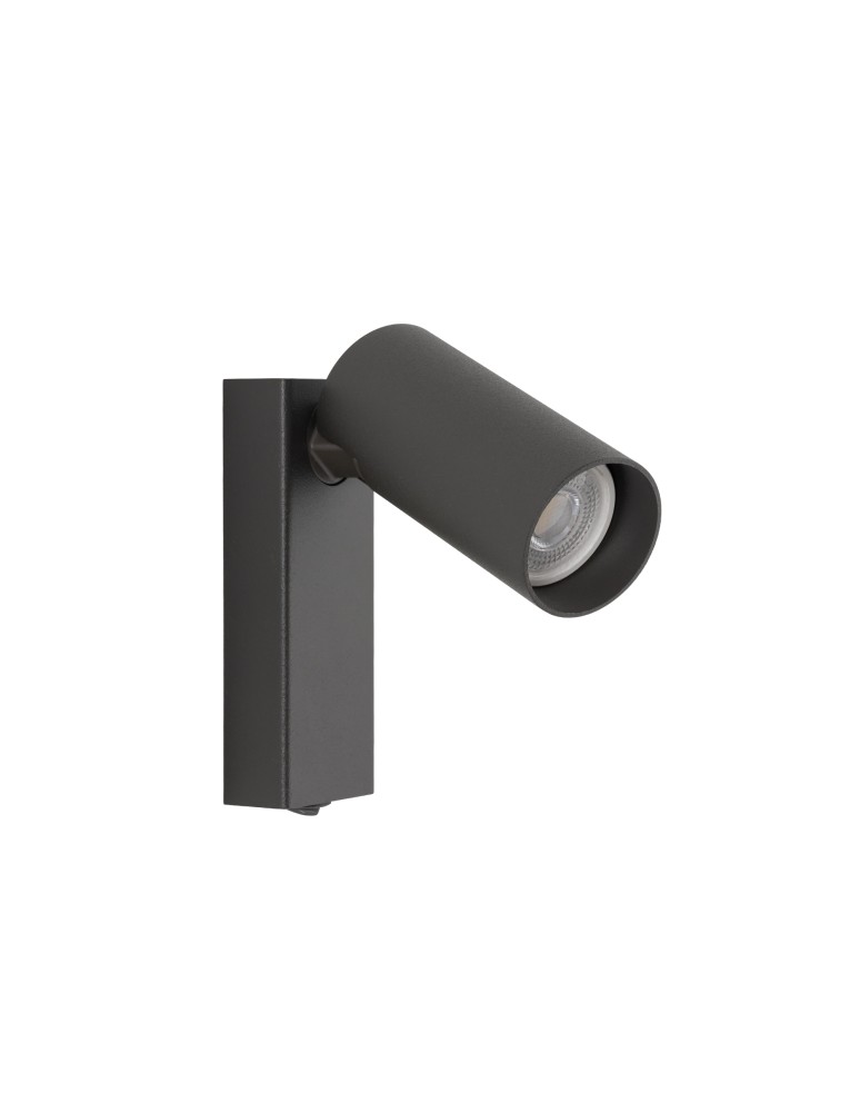Nowodvorski FOURTY  Ścienna Regulowany z włącznikiem Max moc 10W only LED GU10 R35  Umbra gray 11766