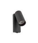 Kinkiety do czytania - Nowodvorski FOURTY  Ścienna Regulowany z włącznikiem Max moc 10W only LED GU10 R35  Umbra gray 11766 - product 4
