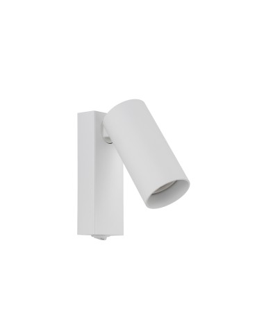 Nowodvorski FOURTY  Ścienna Regulowany z włącznikiem Max moc 10W only LED GU10 R35  Biały 11764