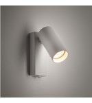 Nowodvorski FOURTY Ścienna Regulowany z włącznikiem Max moc 10W only LED GU10 R35 Biały 11764 Nowodvorski FOURTY Ścienna Regulowany z włącznikiem Max moc 10W only LED GU10 R35 Biały 11764