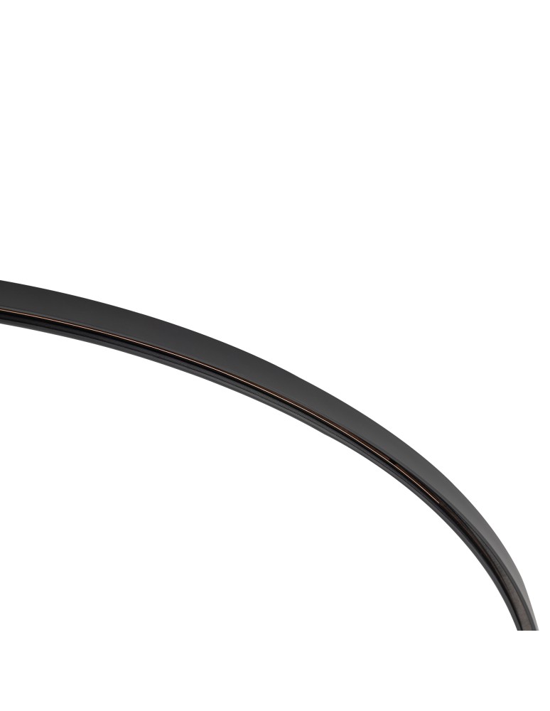 Szyny magnetyczne - Nowodvorski NANO - LVM CURVE TRACK R400 Systemy szynowe 1-obwodowy niskonapięciowy 24V NANO-LVM Szynoprzewód Natynkowe Czarny  - product kolory-swiatla.pl 2