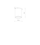 Lampy do szyn magnetycznych - Nowodvorski NANO - LVM MUG LED 7W Systemy szynowe 1-obwodowy niskonapięciowy 24V NANO-LVM Lampy led Max moc 7W LED  3000K Czarn - product 6