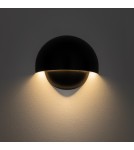 Kinkiety zewnętrzne - Nowodvorski CABO LED Zewnętrzna Ścienna Natynkowe Max moc 10W LED IP54 3000K Czarny 11804 - product 2