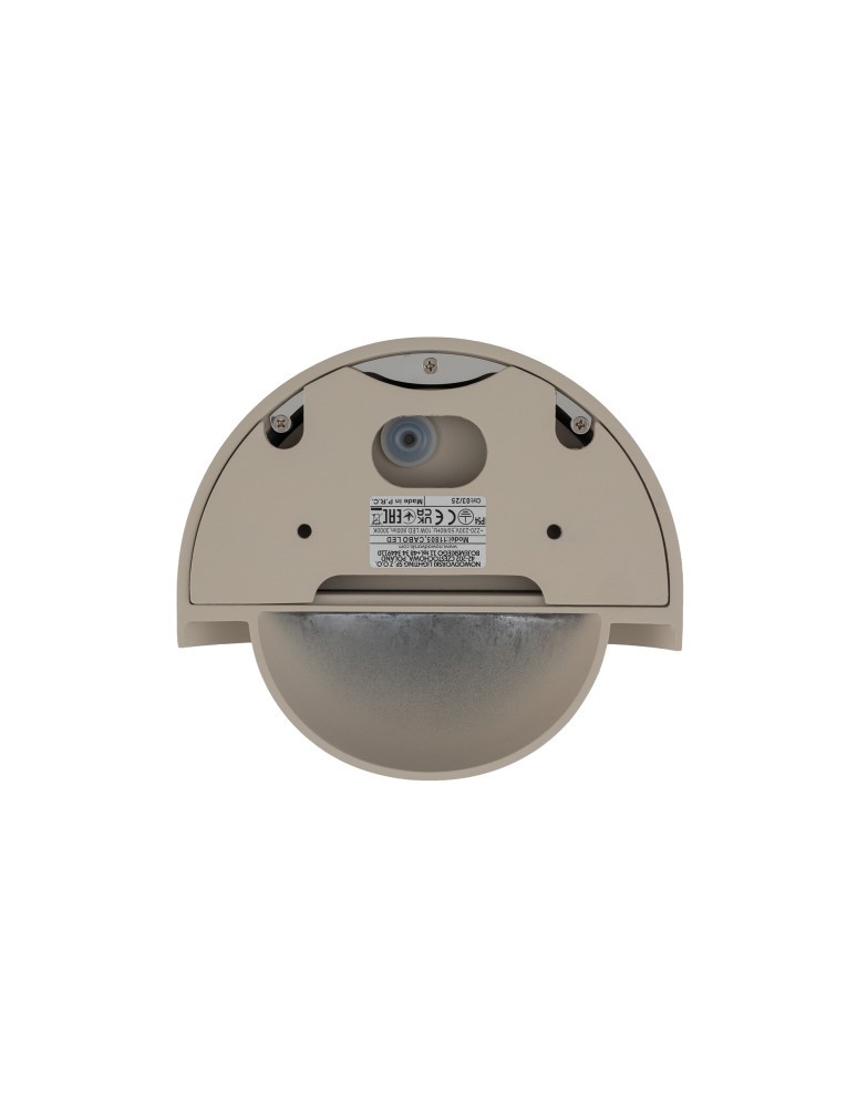Nowodvorski CABO LED Max moc 10W LED IP54 3000K Sand 11805 Nowodvorski CABO LED Max moc 10W LED IP54 3000K Sand 11805