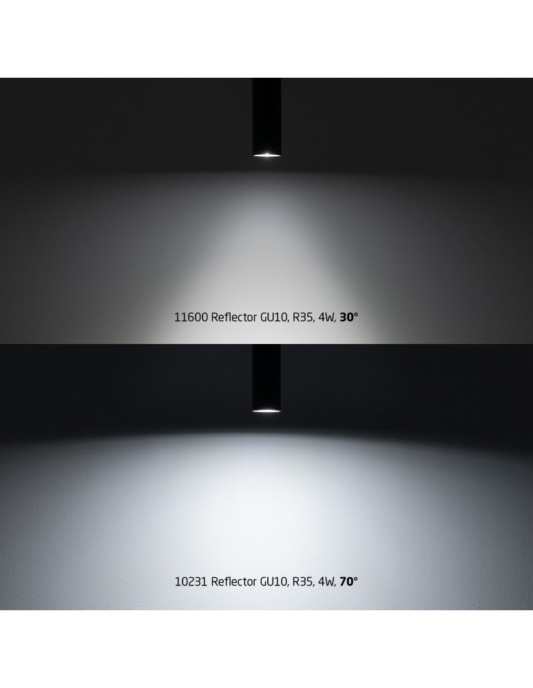 Nowodvorski REFLECTOR LED, GU10, R35, 4W , CERAMIC  GU10 R35 Max moc 4W LED 4000K 11600 Nowodvorski REFLECTOR LED, GU10, R35, 4W , CERAMIC  GU10 R35 Max moc 4W LED 4000K 11600