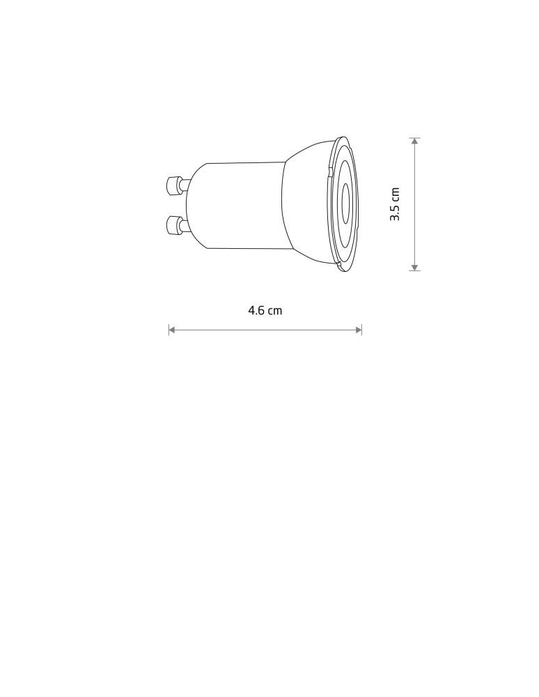 Nowodvorski REFLECTOR LED, GU10, R35, 4W , CERAMIC  GU10 R35 Max moc 4W LED 4000K 11600 Nowodvorski REFLECTOR LED, GU10, R35, 4W , CERAMIC  GU10 R35 Max moc 4W LED 4000K 11600