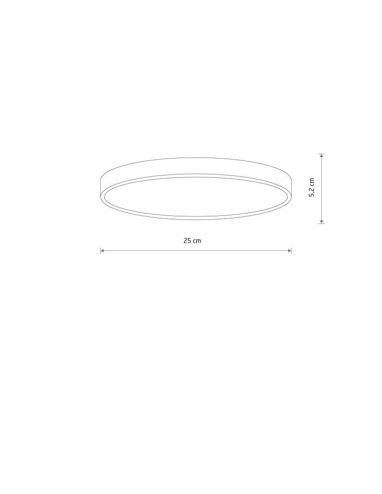 Nowodvorski DENIA LED S Lampy sufitowe Plafon Max moc 15W LED 4000K Biały 11755 Nowodvorski DENIA LED S Lampy sufitowe Plafon Max moc 15W LED 4000K Biały 11755