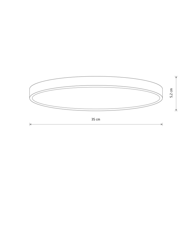 Nowodvorski DENIA LED M SENSOR Lampy sufitowe Plafon Max moc 24W LED 4000K Biały 11762 Nowodvorski DENIA LED M SENSOR Lampy sufitowe Plafon Max moc 24W LED 4000K Biały 11762