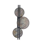 Kinkiety designerskie - Azzardo MOONS 3-STEP CCT WALL Ścienna Brązowy Zmienna Barwa Światła AZ6666 - product 1