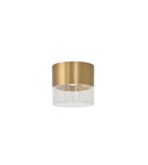 Lampy sufitowe downlighty - tuby - Azzardo LIMAN 10W CCT GO Natynkowa Złoty Satynowy Zmienna Barwa Światła AZ6551 - product 1
