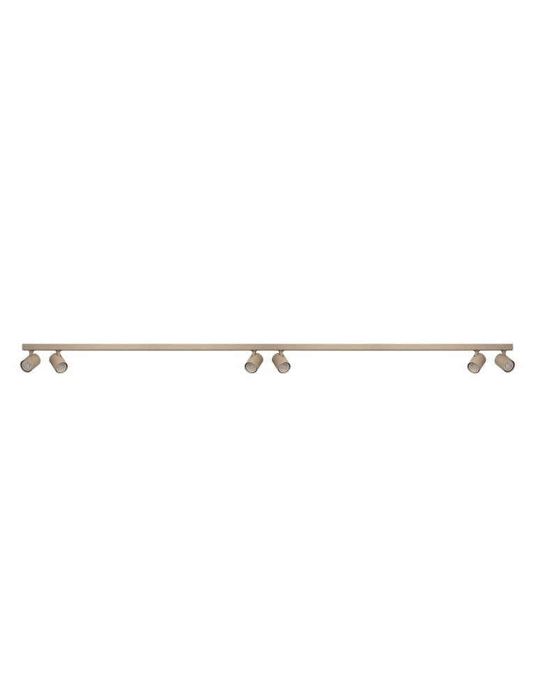 Azzardo EXO 6 LINE 200 BEIGE Reflektor Beżowy Matowy AZ6658