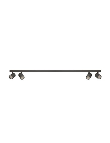Azzardo EXO 4 LINE 120 BK Reflektor Czarny Matowy AZ6653
