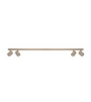 Lampy sufitowe reflektory - Azzardo EXO 4 LINE 120 BEIGE Reflektor Beżowy Matowy AZ6655 - product 1