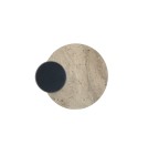 Kinkiety designerskie - Azzardo ECLIPSE WALL 12W 3000K Ścienna Beżowy AZ6668 - product 1