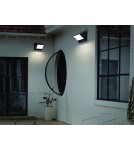 Lampy zewnętrzne z czujnikiem ruchu - Azzardo DURANTE IP54 SENSOR CCT BK Ścienna Czarny Matowy Zmienna Barwa Światła Czujnik AZ6536 - product 4