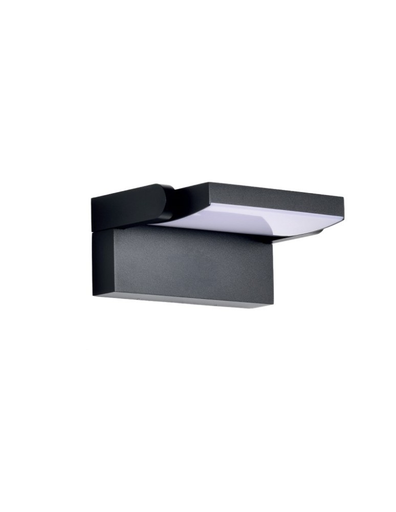 Kinkiety zewnętrzne - Azzardo DURANTE IP54 CCT BK Ścienna Czarny Matowy Zmienna Barwa Światła AZ6537 - product kolory-swiatla.pl 2
